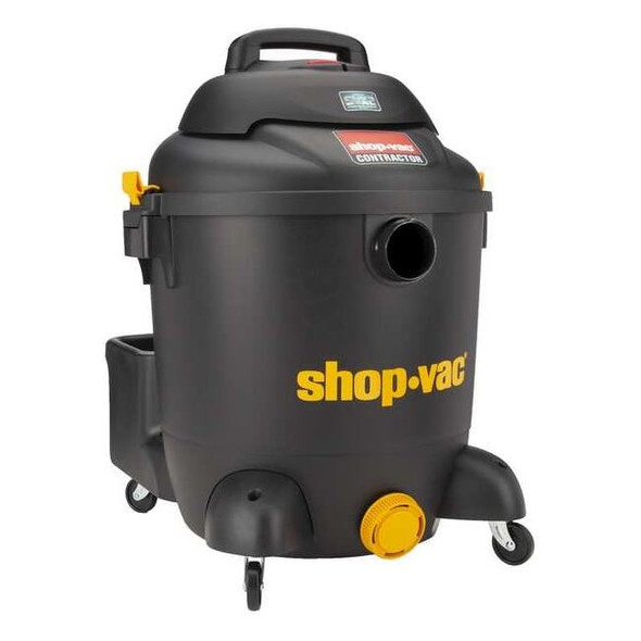 Wet/Dry Shop Vacuum, 12 gal Tank Size, Plastic, 2 in Vacuum Hose Dia, 12 ft Hose