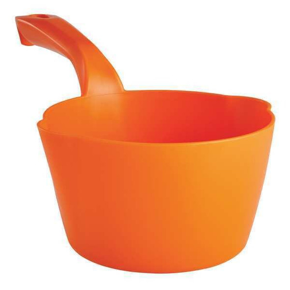 Vikan Small Hand Scoop,Orange,11-39/64" L 56817