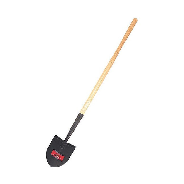 Bully Tools Irrigation Shovel, 12 ga. Steel Blade, Wood Handle 92717
