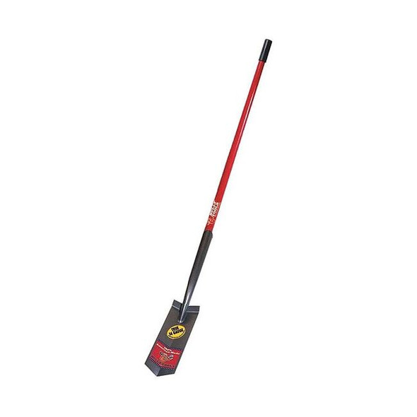 Trenching Shovel, 14 ga. Steel Blade, 60 in L Fiberglass Handle