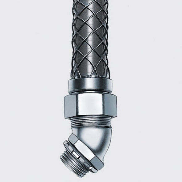 Hubbell Wiring Device-Kellems Liquid Tight Grip,45 Deg,1/2 In. 074-09-3562