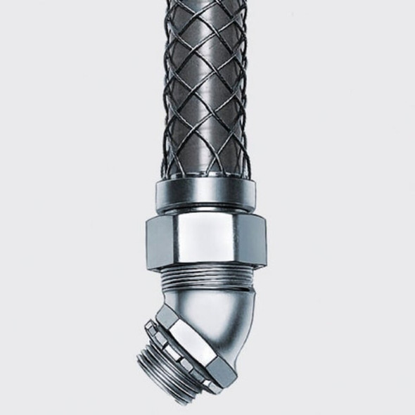 Hubbell Wiring Device-Kellems Liquid Tight Grip,45 Deg,1-2 In. 074-09-3562