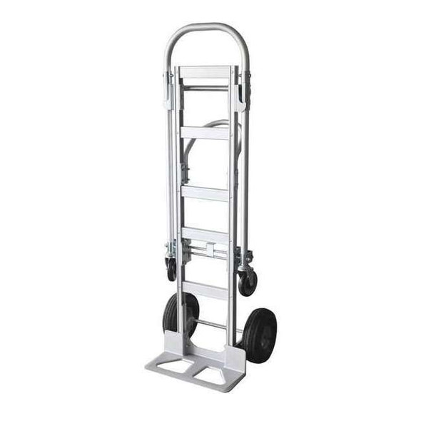 Dayton CnvrtblHandTruck,62in,21in,Alum,600lb 34D672