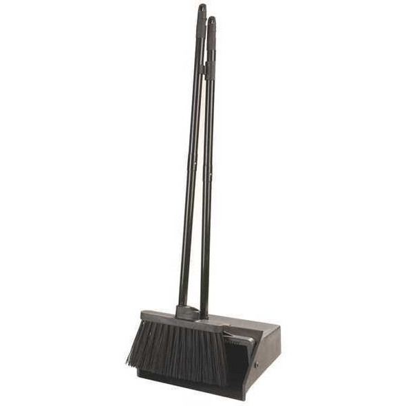 Carlisle Foodservice Lobby Pan and Broom Combo,Black,36 in 36141503 Carlisle Foodservice Lobby Pan and Broom Combo,Black,36 in 36141503
