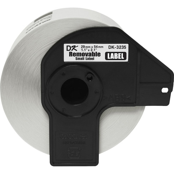 Brother Label Tape Cartridge, White, Labels/Roll: 800 DK3235