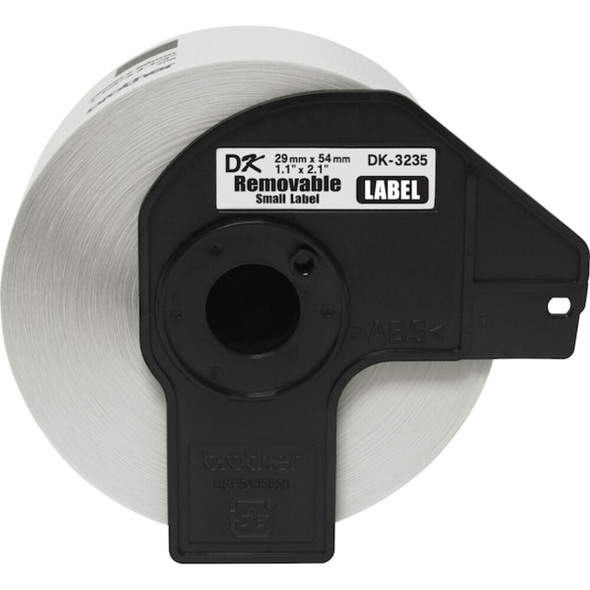 Brother Label Tape Cartridge, White, Labels-Roll: 800 DK3235