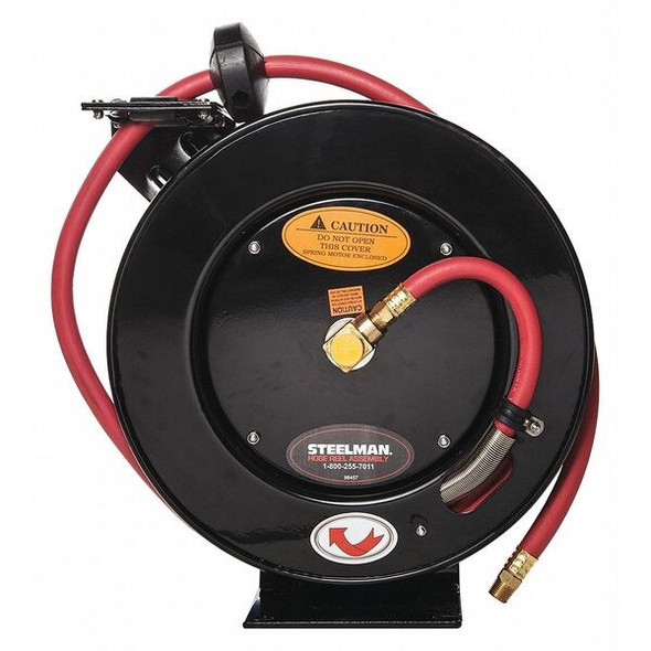 Steelman Steelman 3/8" x 35 ft. Air Hose Reel, Max 300 psi, w/Hose 98457-IND