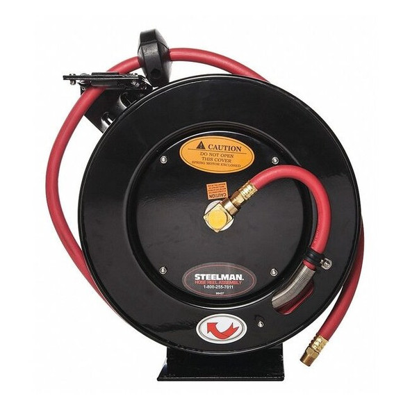 Steelman Steelman 3/8" x 35 ft. Air Hose Reel, Max 300 psi, w/Hose 98457-IND