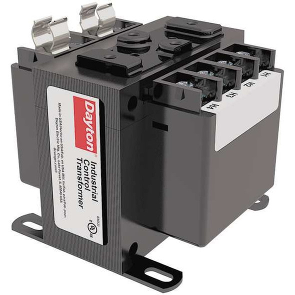 Dayton Control Transformer, 75 VA, 24V AC, 120/240V AC 31EH76