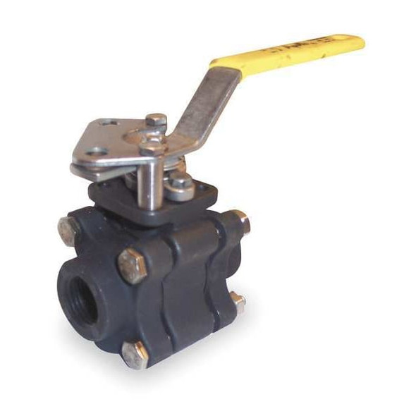 Jomar Valve Ball Valve,1/2" Pipe,Graphite Body Seal T-CS-2001N-SS-4B