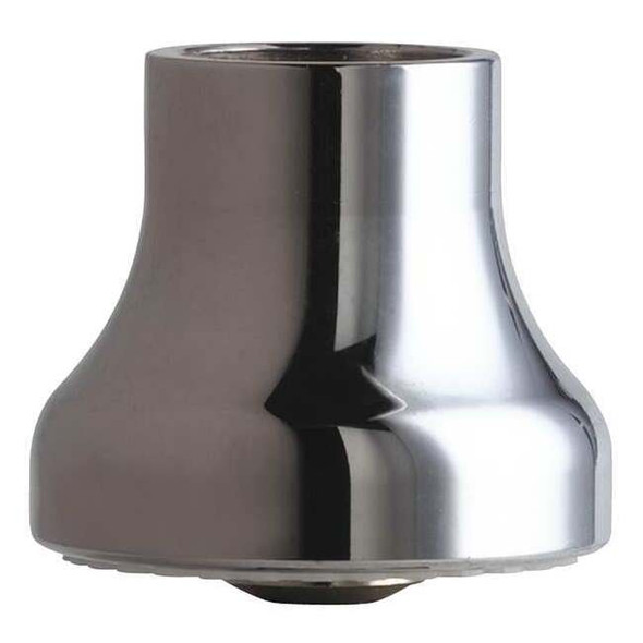 Chicago Faucet Spray Outlet,Brass,3/8 in - 18,Chrome E4FJKABCP