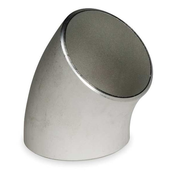 Manufacturer Varies 45 Elbow, 304L SS, 1 1/2 in, Buttweld 4381010640 Manufacturer Varies 45 Elbow, 304L SS, 1 1/2 in, Buttweld 4381010640