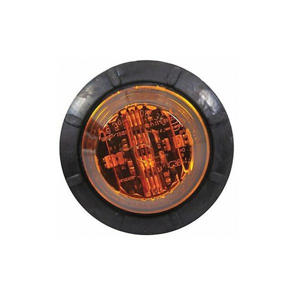 Maxxima Clearance Marker,Round,Amber M09410Y