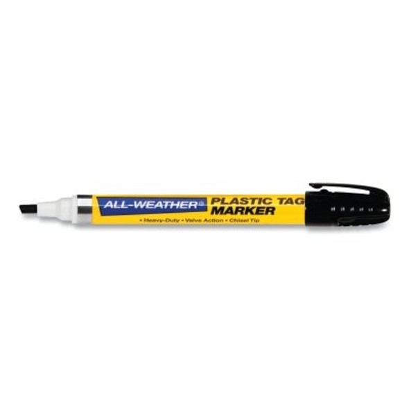 Plastic Eartag Marker, Black, Medium