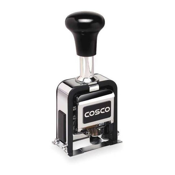Cosco Self-Ink Number Machine Stmp, 18 Font 038731