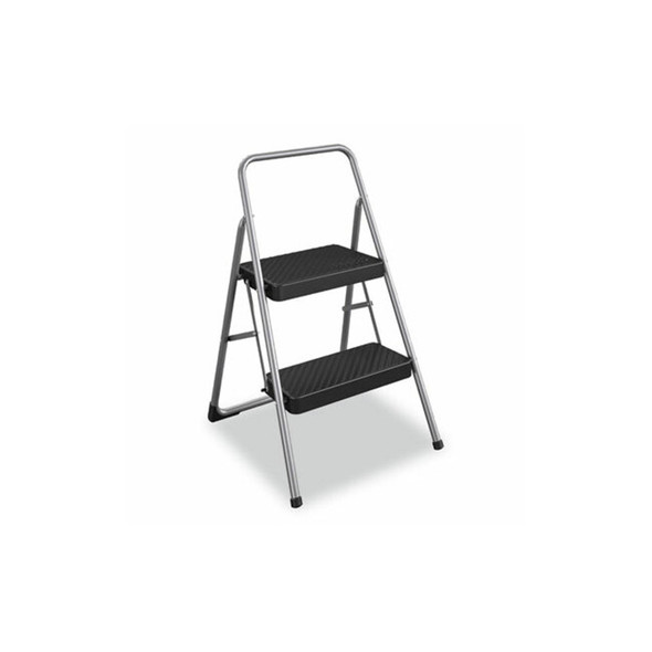 Cosco® STEPSTOOL,2 STEP, FLD,LGY 11135CLGG1