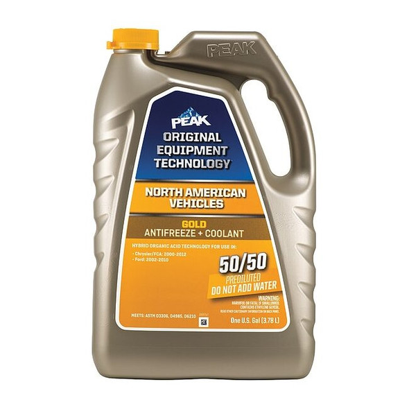 Peak Antifreeze Coolant,1 gal. Sz,8.4 pH NAGB53-01-GR