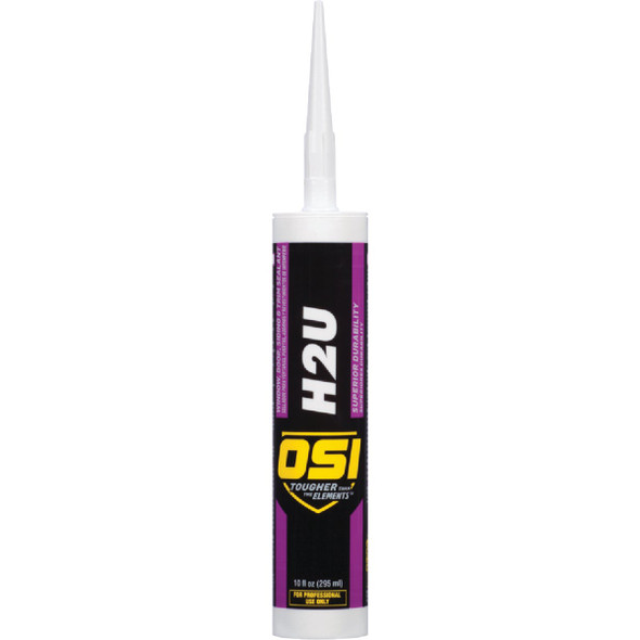 OSI H2U 10 Oz. High Performance Acrylic Sealant, White 1256934