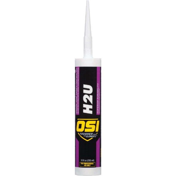 OSI H2U 10 Oz. High Performance Acrylic Sealant, White 1256934