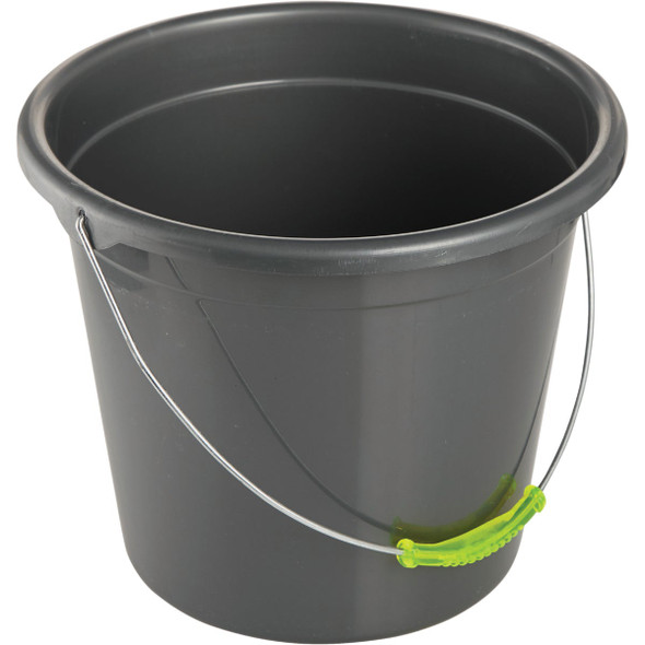 Smart Savers 10 Qt. Black Poly Bucket HA1372(ST) Pack of 12