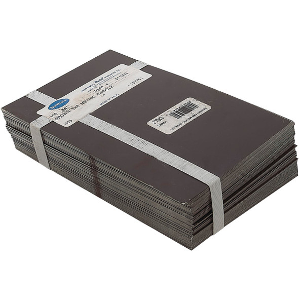 NorWesco 8 In. x 12 In. Brown Galvanized Step Flashing Shingle 511004 Pack of 50 109223