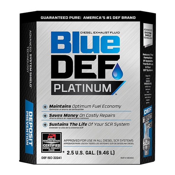 Peak Diesel Exhaust Fluid, Platinum, Box, 2.5 Gal,  API,  ISO-22241-1 DEG002