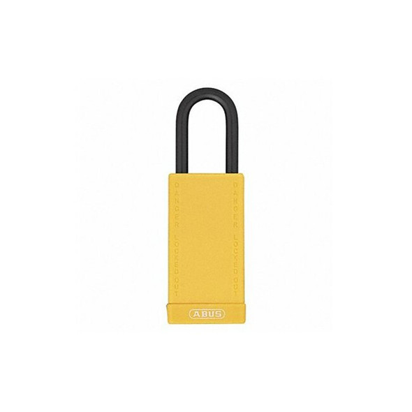 Abus Lockout Padlock,KD,Yellow,3"H 74LB/40 KD YELLOW