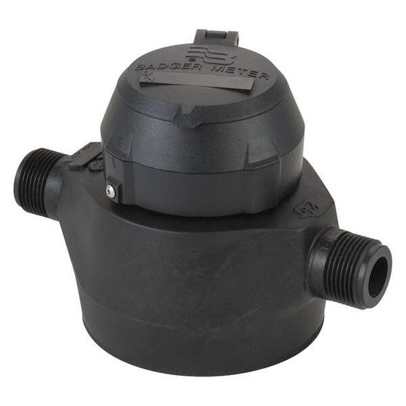 Badger Flowmeter,25 gpm,150 psi,7-1/2 in. 103-2294