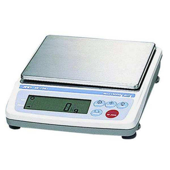 A&d Weighing Digital Compact Bench Scale 1200g Capacity EK-1200I