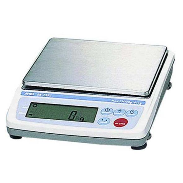 A&d Weighing Digital Compact Bench Scale 1200g Capacity EK-1200I