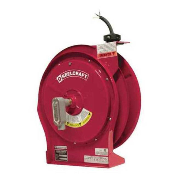 Reelcraft Retractable Cord Reel with 50 ft. Cord 12/4 L 5550 124 X