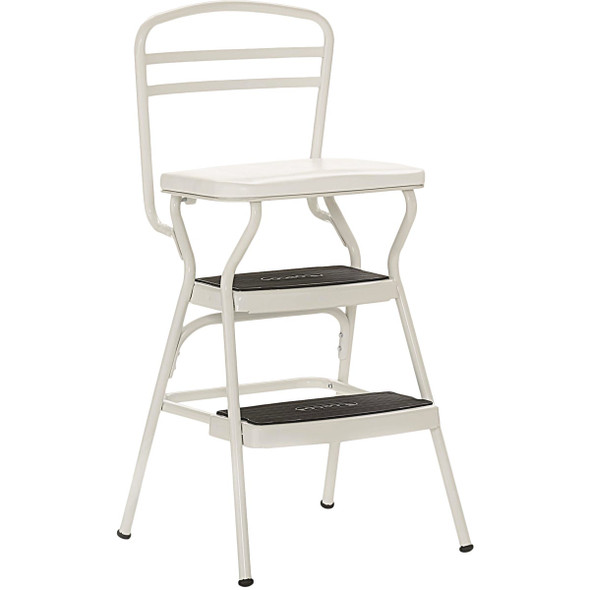 Cosco 2-Step Stool Chair 11-130-WHT