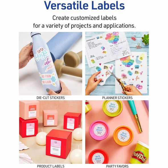 Avery&reg;  Printable Sticker Project Paper 53202 SPR-AVE53202