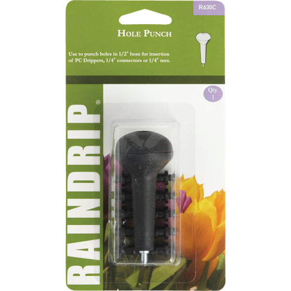 Raindrip 1/2, 5/8, 0.710 In. Tubing Hole Punch with Socket R630CT