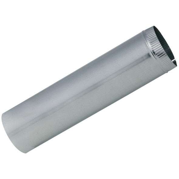 Imperial 30 Ga. 5 In. x 60 In. Galvanized Furnace Pipe GV0374-A