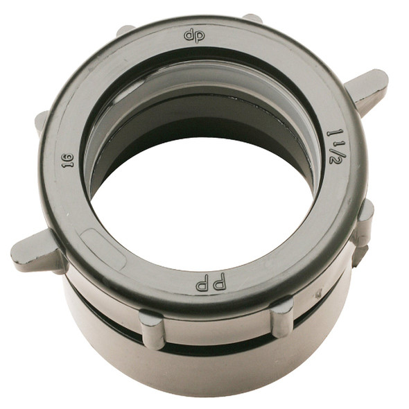 Do it Best 1-1/2 In. x 1-1/2 In. Black Plastic Waste Adapter DIB20999B