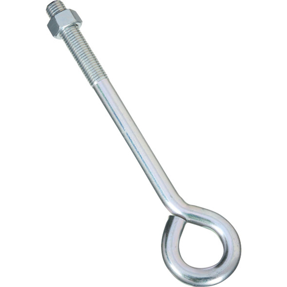 National Hardware 3/4 In. x 12 In. Zinc Eye Bolt with Hex Nut N347-740