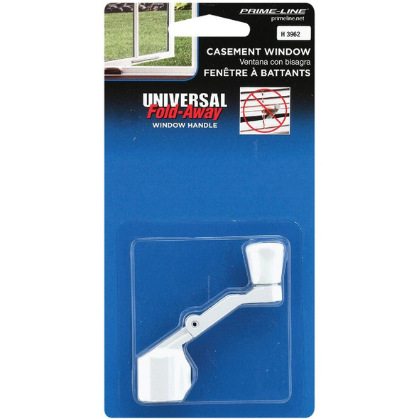 Prime-Line White Folding Crank Handle H 3962 243389