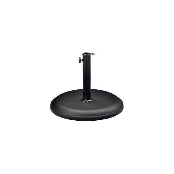 Global Industrial Concrete Umbrella Base 33 Lbs. Black