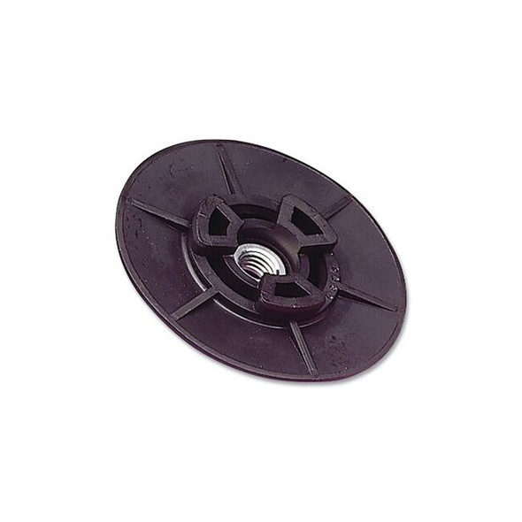 Disc Pad Hub, 4-1/2 in dia, 12-5/16 in L, Black