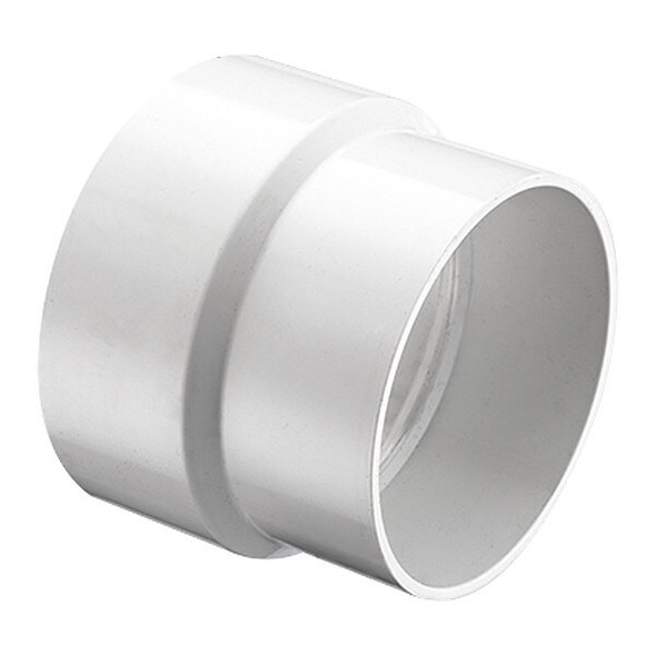 Manufacturer Varies PVC Adapter, Socket, 4 in Pipe Size P117-040