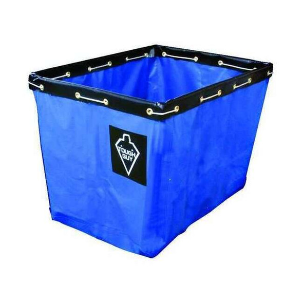 Tough Guy Replacement Liner,20 Bushel,Vinyl,Blue 33W321