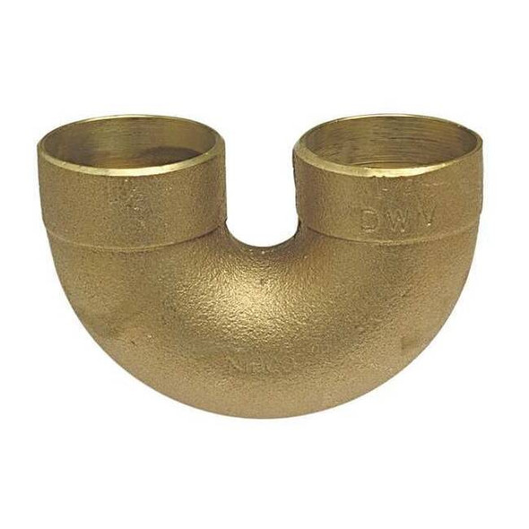 Nibco ReturnBend,Bronze,Cup11/2",FTG11/2" 879 11/2