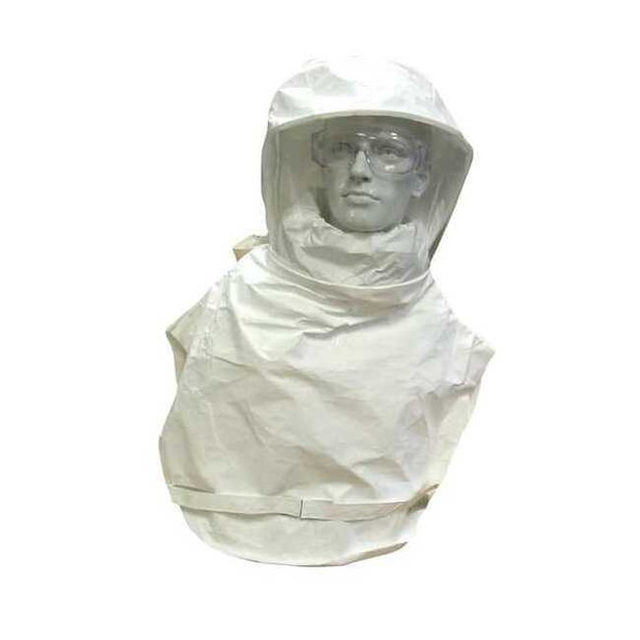 Double Bib Hood, RT, EVA, For Use With, Bullard PAPR or SAR ,Universal