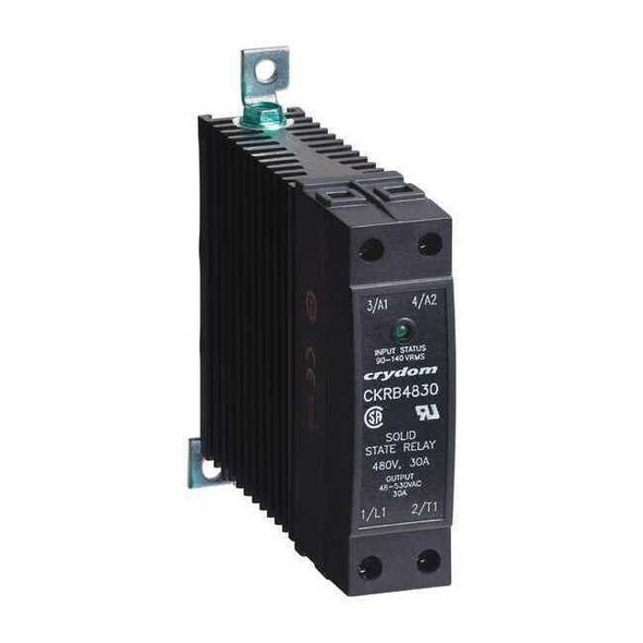 Crydom Solid State Relay, 1 Phase, Screw Clamp, DIN Rail, SCR CKRA4830