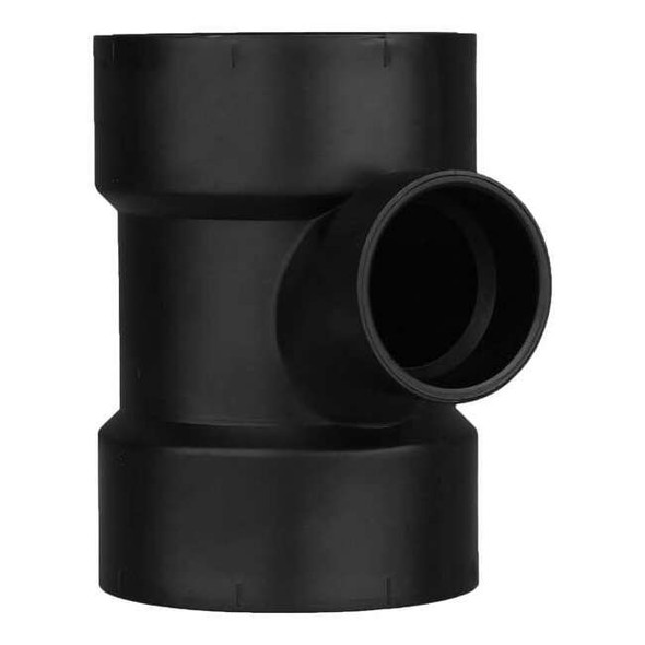 Manufacturer Varies ABS,SanitaryTee,3in,3inHub,11/2in 1WHU5