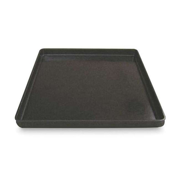 Mfg Tray StackingTray,26inL,Fiberglass,Black 8480005167