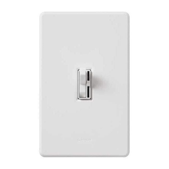 Lutron Lighting Dimmer,3-Way,Toggle,White AY-103PH-WH