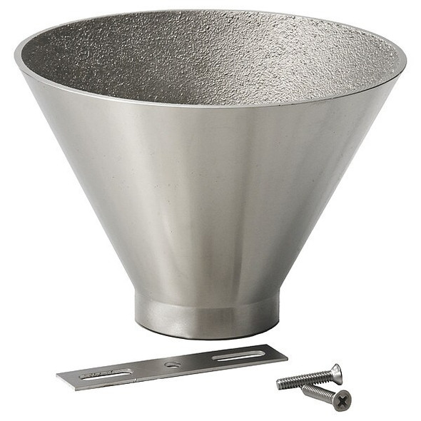 Jay R. Smith Manufacturing Sanitary Drain,6x4-1/4 in.,Nickel Bronze 3581NB