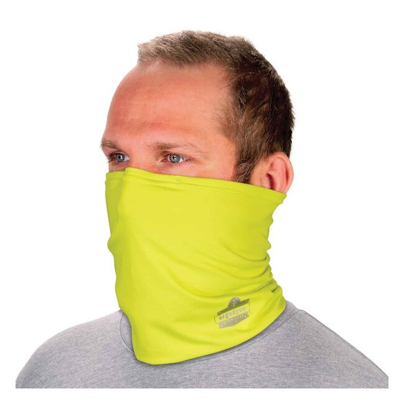 Ergodyne Hi-Vis Lime 2-Layer Cooling Multi-Band, S/M 6489
